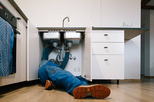 Professional Drain Cleaning technician working in Harpersfield, NY